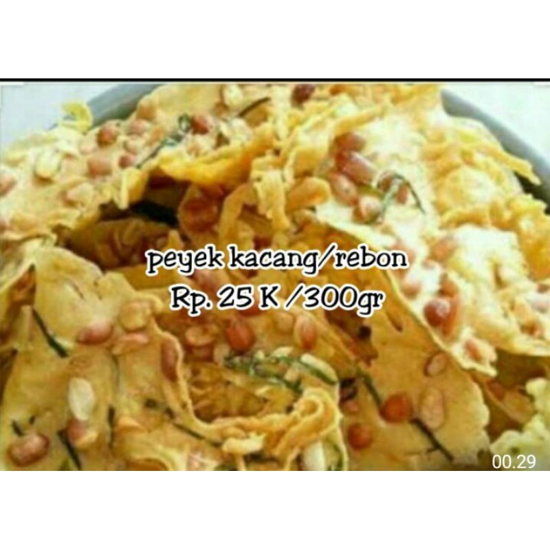 

Peyek kacang / rebon murah enak kriuk