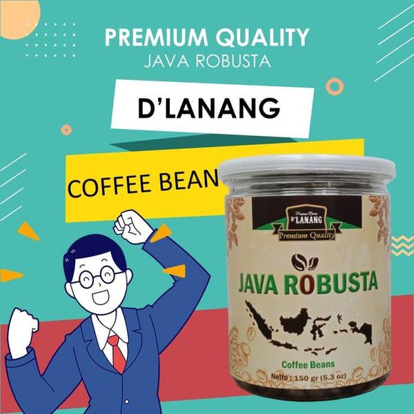 

NR D'Lanang Java Robusta Coffee Bean Premium Quality Biji Kopi Robusta