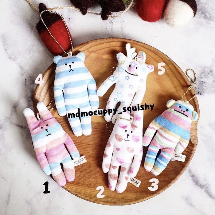 mini crafholic soft plush ORIGINAL JAPAN