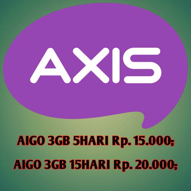 Voucher kuota axis aigo mini