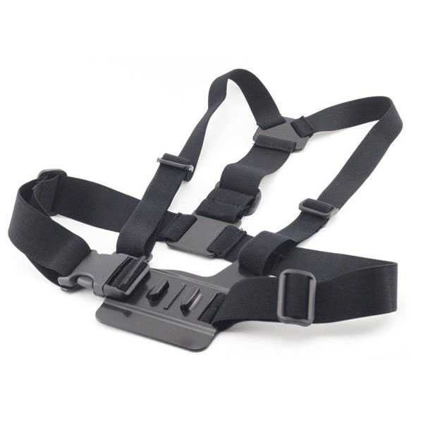 Grab Medan Chest Harness Belt Strap with Head Belt for GoPro Xiao mi GP59 SnowHu