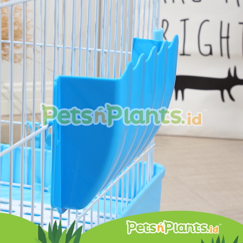 Tempat Rumput Kelinci - Bunny Hay Rack - Plastik Ekonomis Gantung Luar