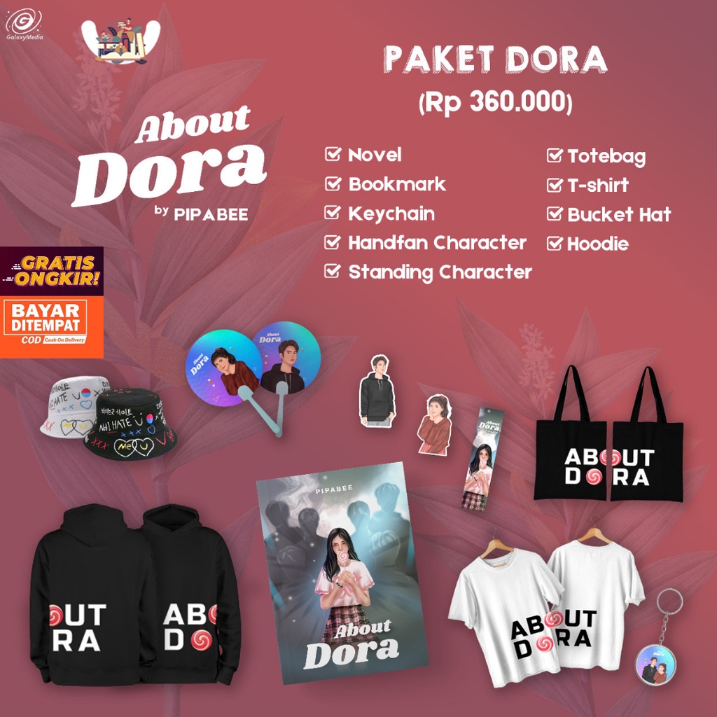 Preorder Novel About Dora Penulis : Pipabee