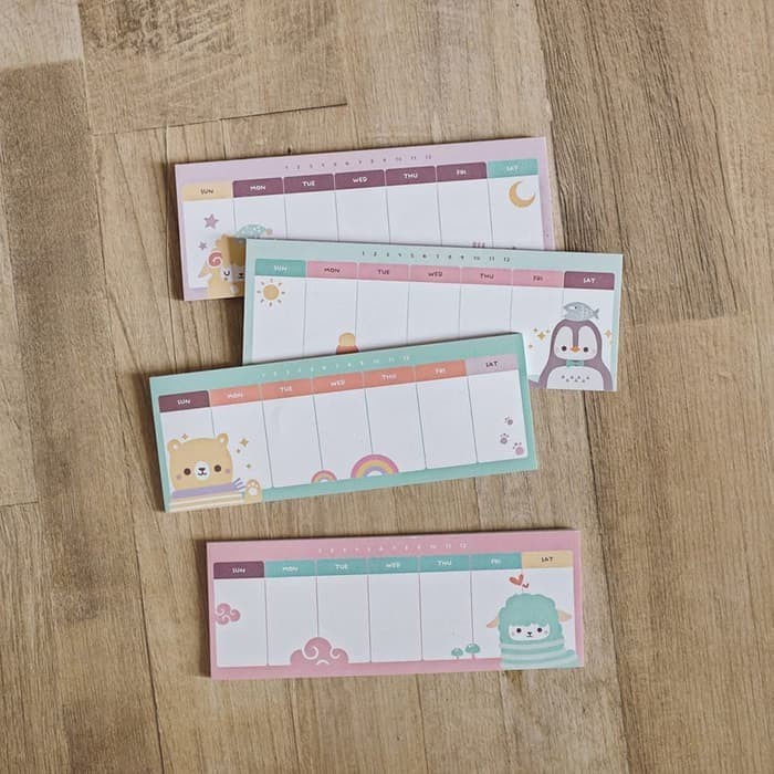 

Jual Memopad Weekly Plan Motif Fluffy Animal Lucu Terlaris