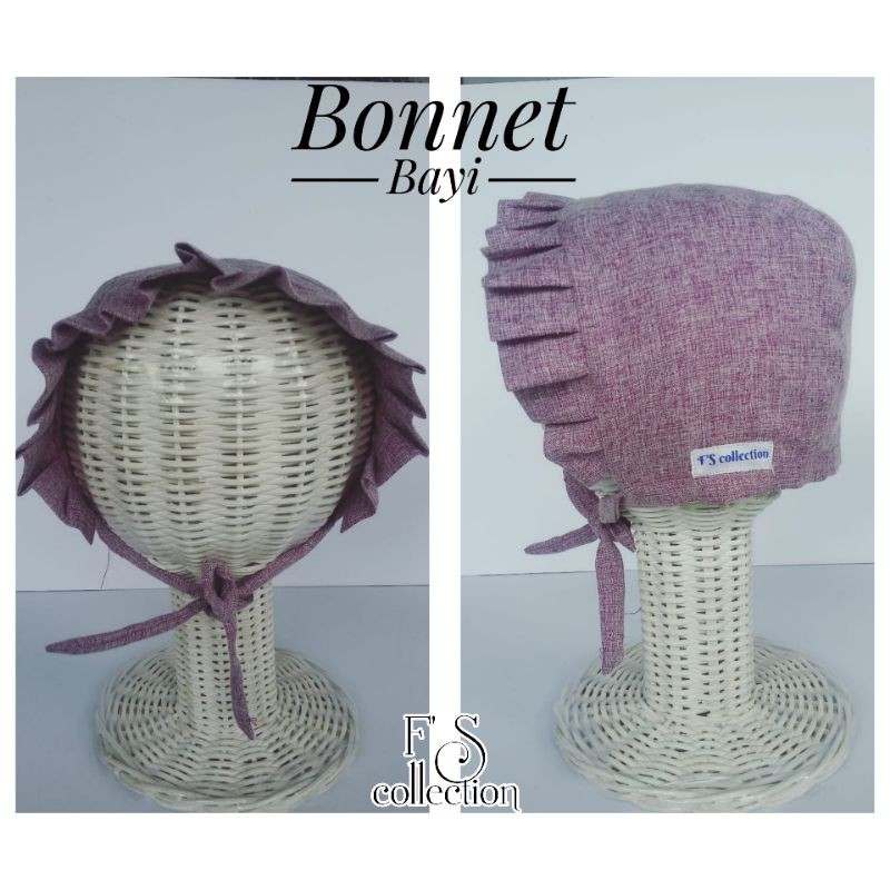 Bonnet bayi/bonet bayi/ topi bayi noni noni belanda/ kado bayi murah / kado murah