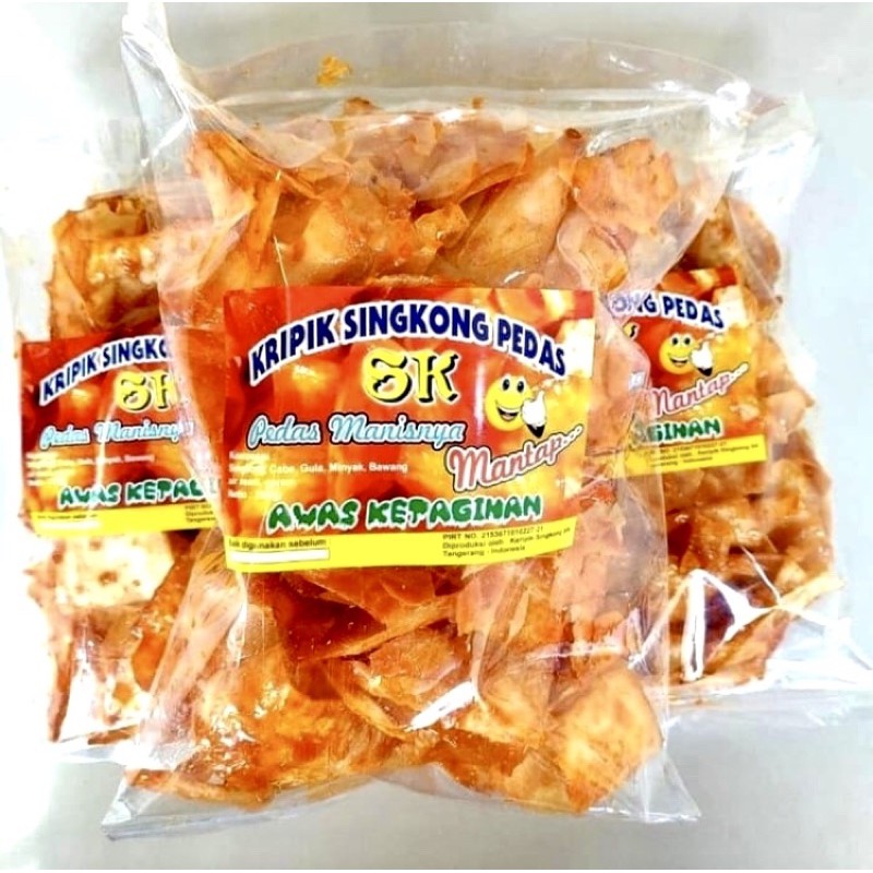 

Keripik Singkong Pedas Manis Asem