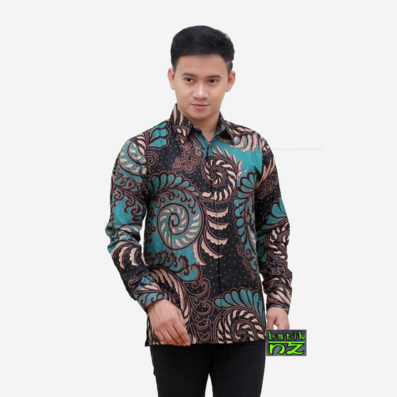 Kemeja batik anak laki-laki lengan panjang usia 2-12 Tahun batik premium