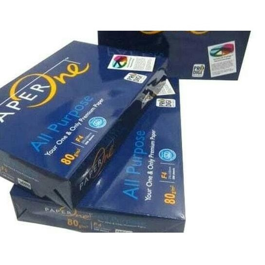 

☏ !!! KERTAS PAPERONE F4 80 GRAM OFFICE PAPER PRINT ♝