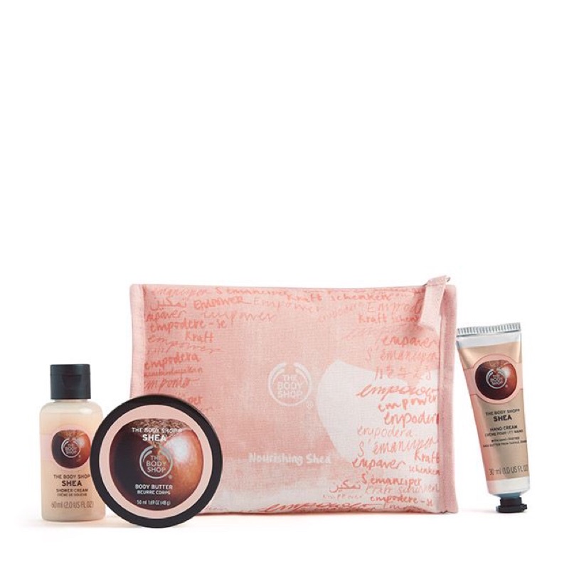 Official The Body Shop Gift Bag Shea (Free Shopping Bag)