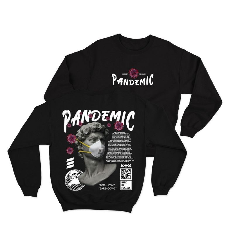 Sweater crewneck unisex (Pandemic)