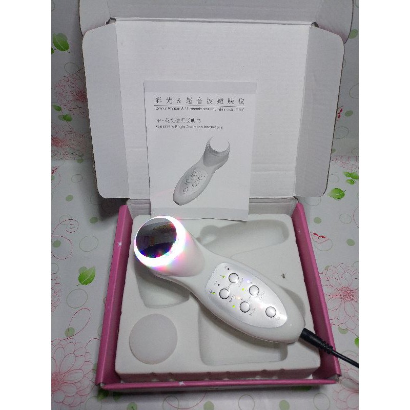 PORTABLE ULTRASOUND PHOTON THERAPY ALAT STRIKA WAJAH ALAT FACIAL DETOX