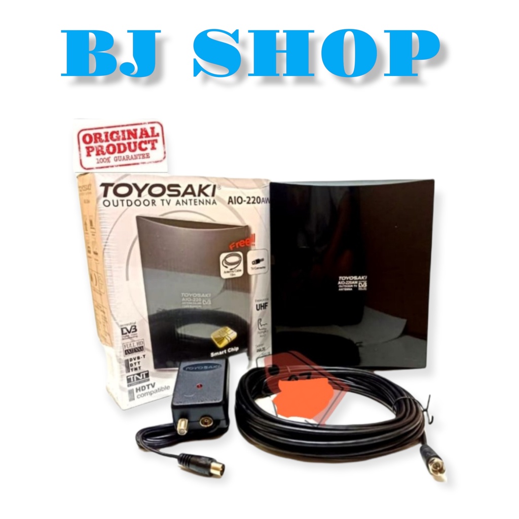 Antena TV TOYOSAKI AIO-220 / Antena TV Digital / Antena Booster Toyosaki AIO 220