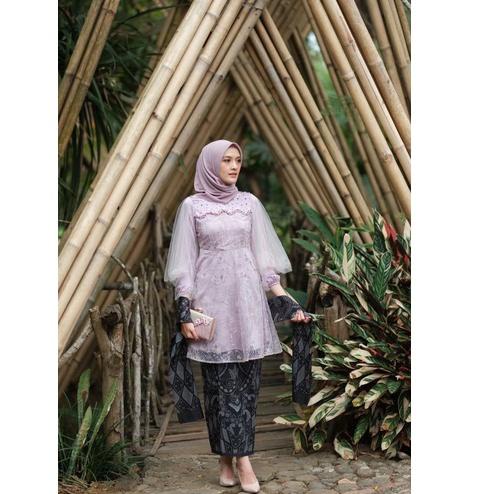 Terbaik LUNA TUNIK SERIES COUPLE (LILAC)