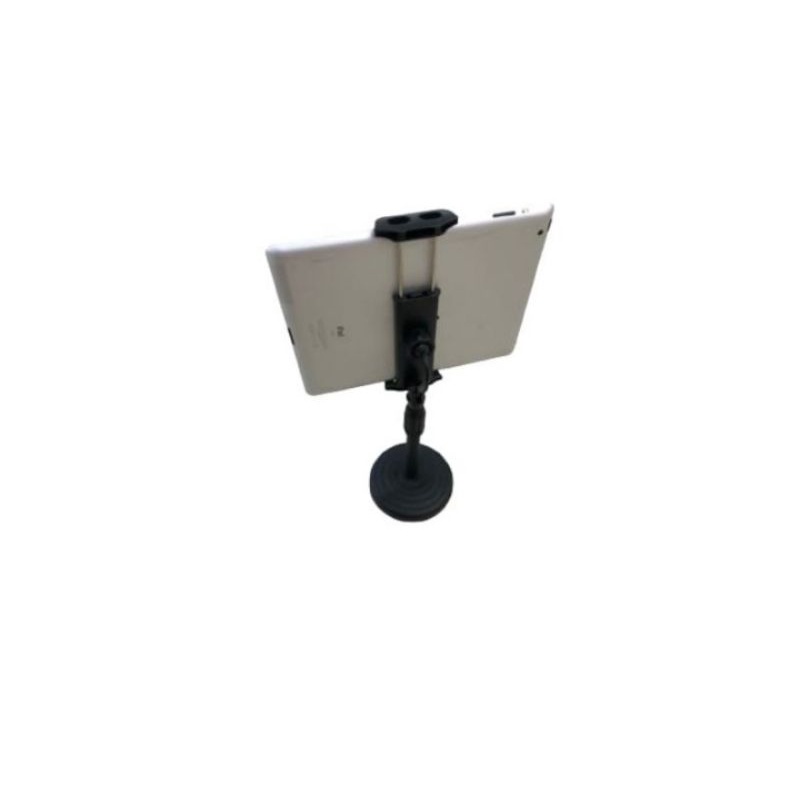 RETRACTABLE L7 PHONE AND TABLET STAND HOLDER BLACK MULTIFUNGSI FOR LIVE / VLOGGER