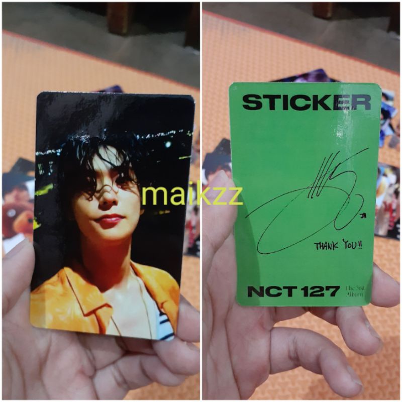 NCT 127 Sticker Photocard Kpop