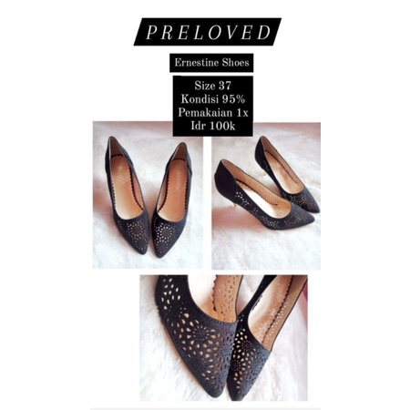 ERNESTINE SHOES//SEPATU KERJA//SEPATU FORMAL//HIGHHEELS
