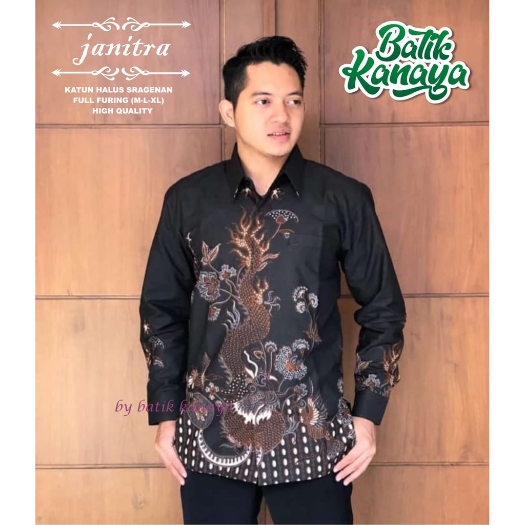 JANITRA KANAYA KEMEJA BAJU BATIK SOLO PRIA LENGAN PANJANG FULL FURING ATASAN PREMIUM MODERN KATUN HALUS SOGAN SUMISIK PROBOSETO HIJAU MACAN MUSTIKA LAWASAN KAWUNG ROGO WARDHANA SULTAN CABUT PEKSI SEMULUR VIJAY ABHINAYA BATIK SOLO AMANAH BATIKSOLOAMANAH