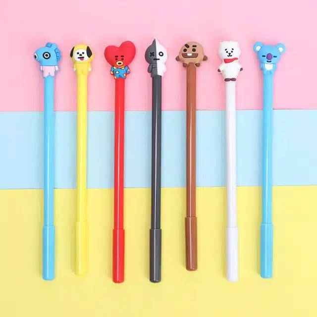 Medan Termurah Pulpen Cute Characters Black ink Gel Pen