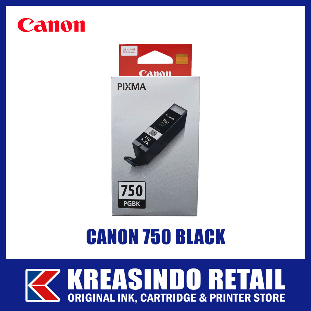 Canon 750 Black (PGI-750PGBK) Tinta / Cartridge Original