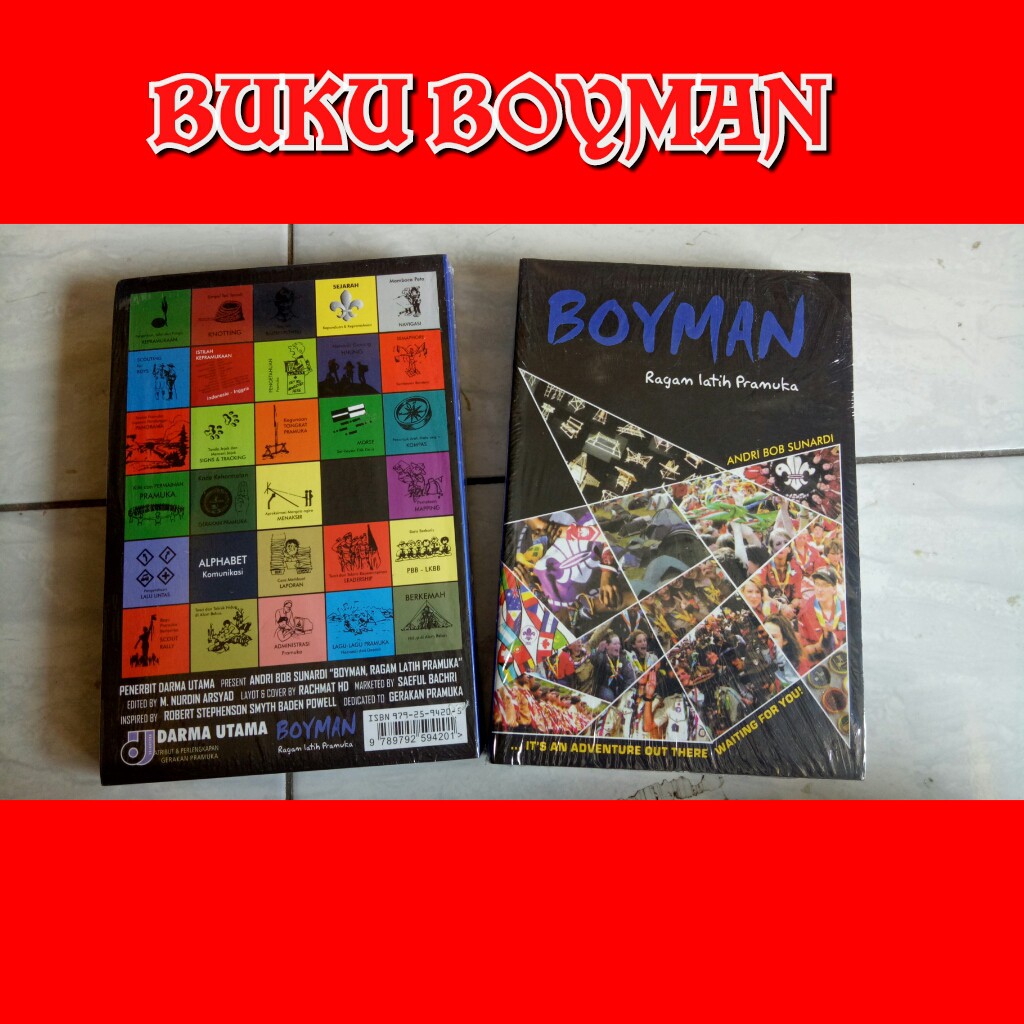 BUKU BOYMAN ORIGINAL ( PRAMUKA )