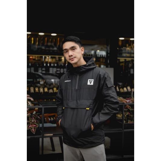 VLIEGER ORIGIN Jaket Cagoule Pria Windbreakers