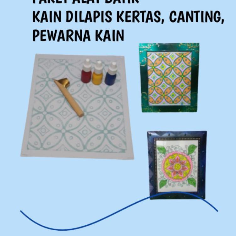 Alat Membatik Kain Canting 1 Pewarna Batik 3 Botol Untuk Sd Smp Prakarya Seni Budaya Art 0660 Shopee Indonesia