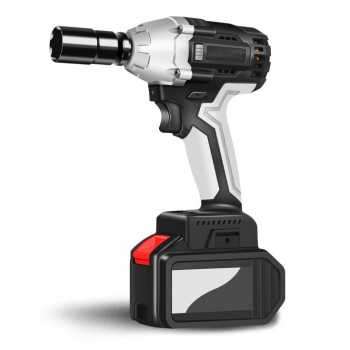 Bor Baterai Impact Wrench Cordless Drill Bor Baterai Melepas Membuka Baut Mur Kunci Sok Kunci Pas