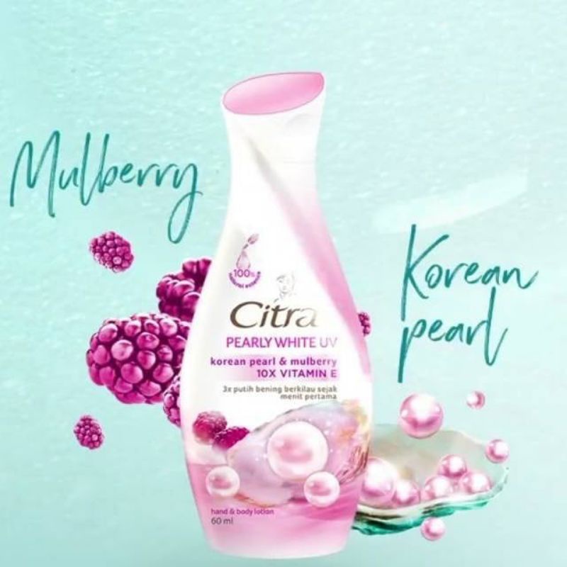 Citra Hand Body Lotion Pearly Glow/Citra HBL/Citra Hand Body Mutiara/Citra Promo