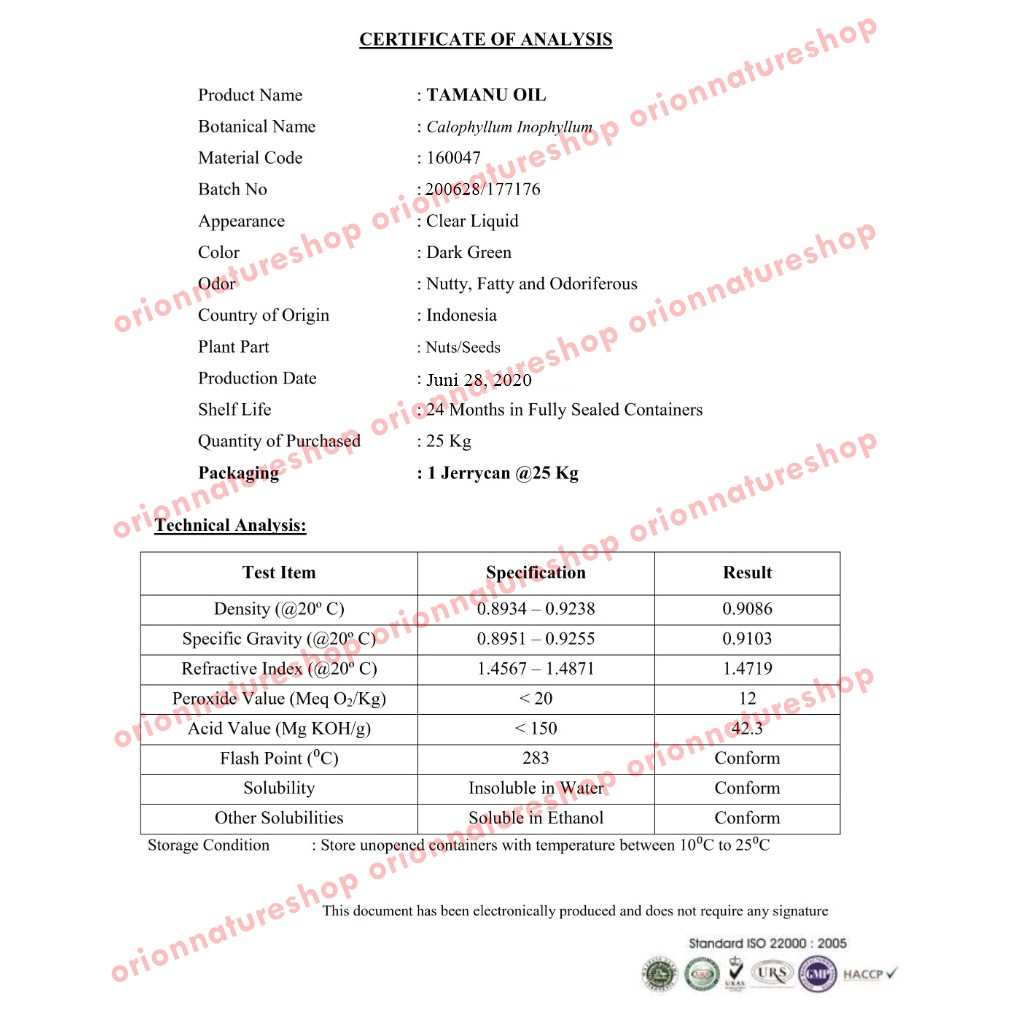 Tamanu Oil Anti Bopeng dan Jerawat 10ml