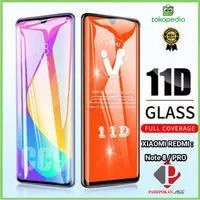 Tempered Glass temper anti gores kaca Xiaomi Redmi Note 8 / Note 8 Plus Anti Finger Screen - Hitam