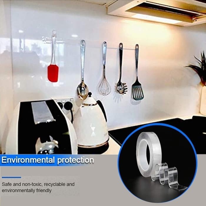 

Eklusif Nano Magic Double Tape Bening Tahan Air Acrylic Elastis 2Mm X 5M X 3Cm Hot Sale