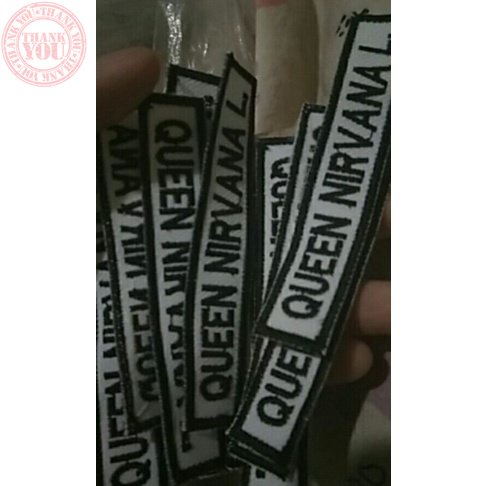 label nama Terbaru Bordir Nama
