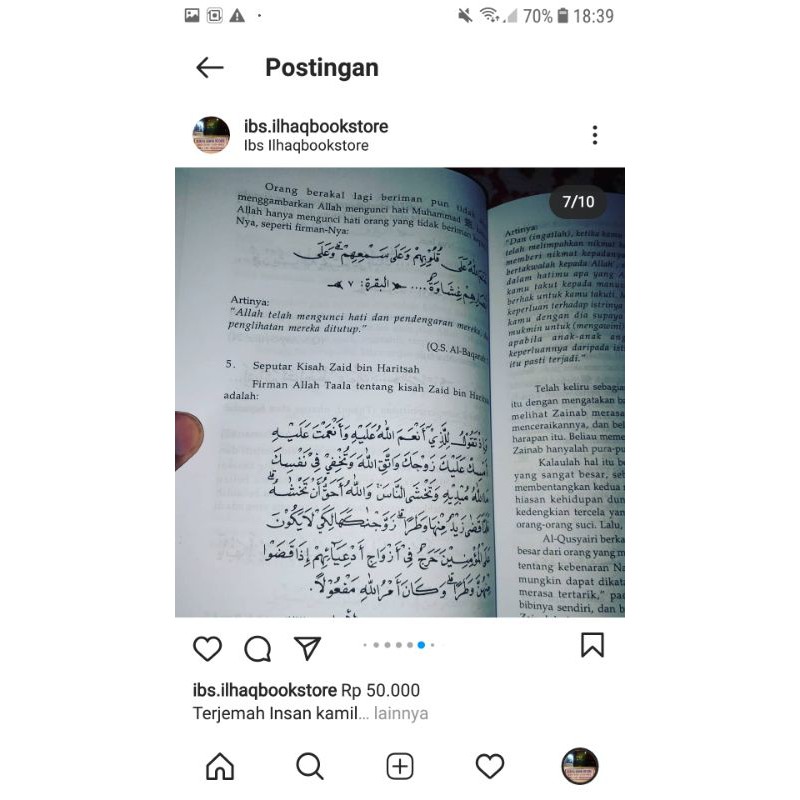 Terjemah Insan Kamil Karya Abuya Muhammad Al maliki al makki al hasani