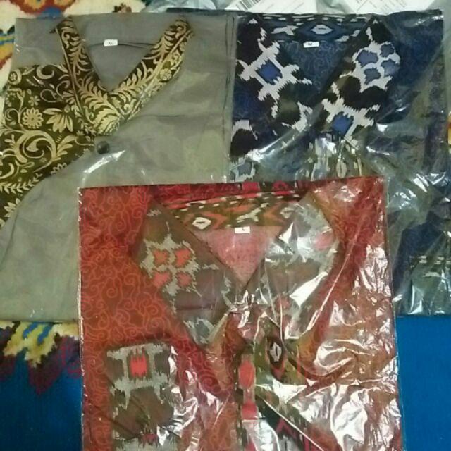 Kemeja Batik Pria Ppbtk07 Wsa04 Lengan Panjang /kemejapria/kemejabatik/batikpria/batikmodern