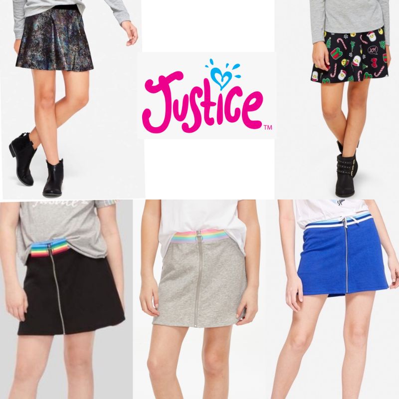 Justice Girls Skort / Justice Skirt / Rok Celana Anak perempuan Justice (6-24Y)