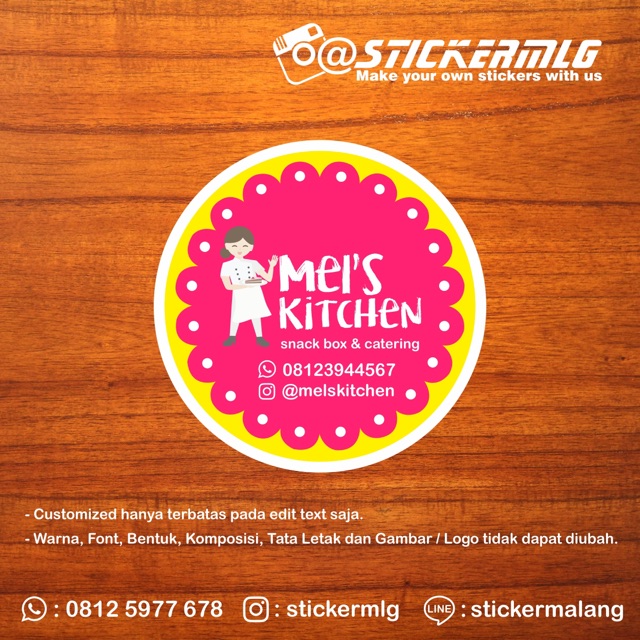 

Sticker Label Produk 031
