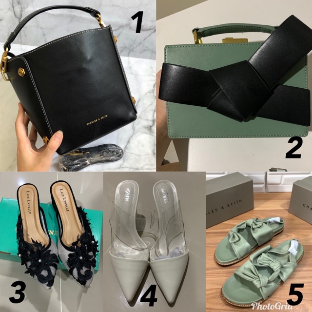 charles&keith bucket bag