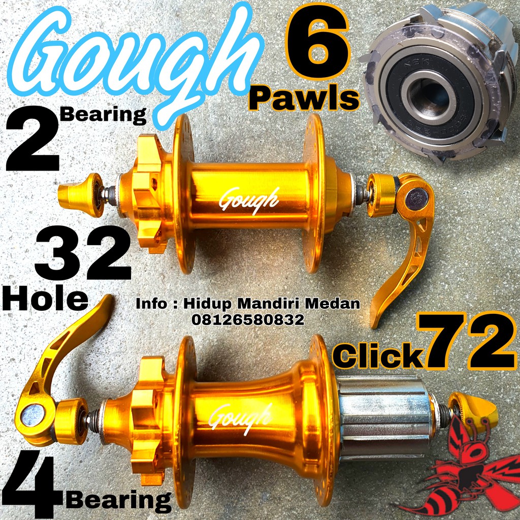 Hub Gough CARBON TAWON Boost Gold BUKAN Raze Strummer Nautilus koozer DT Swiss Novatech