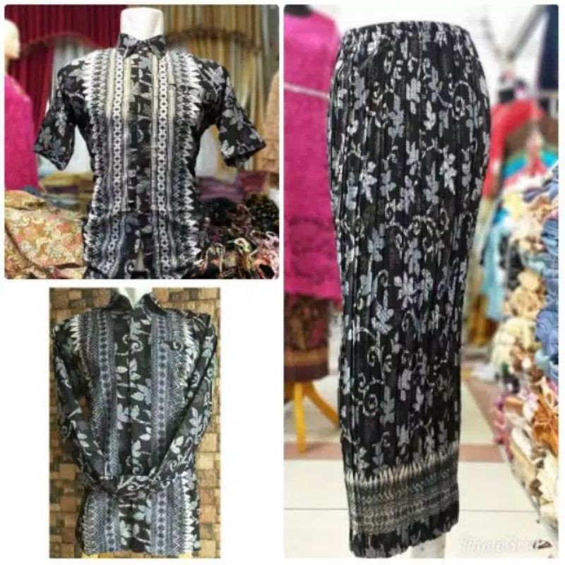 REAL PICT COUPLE BATIK/ROK PLISKET/ROK DUYUNG/ROK LILIT/COUPLE MURAH