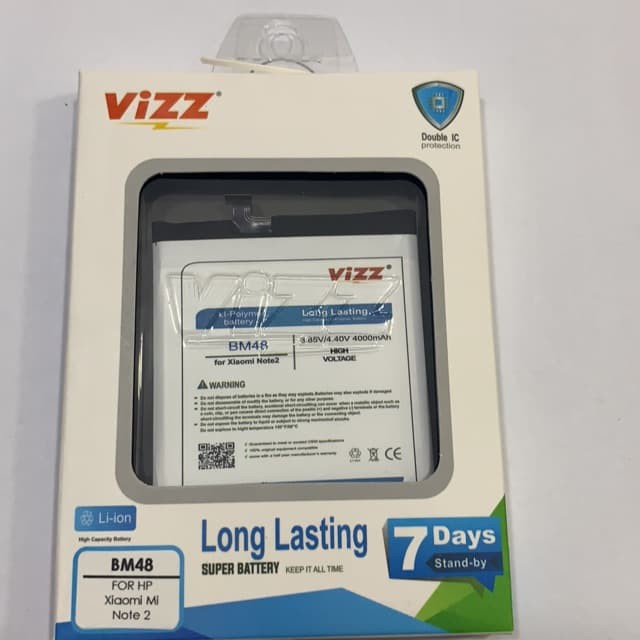 Vizz Double Power Battery Batre Baterai Vizz Xiaomi Mi Note 2 Pro BM48 BM-48 BM 48