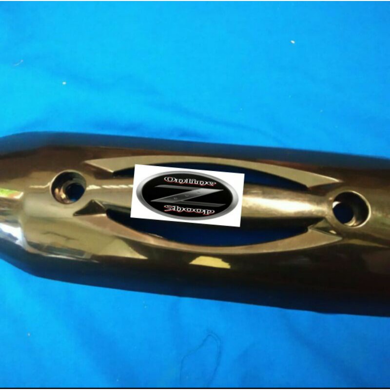 tutup cover knalpot scoopy lama karburator tahun 2010 2012