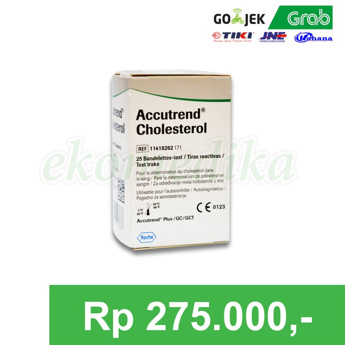 Asli Strip Accutrend Cholesterol 25T Manjur