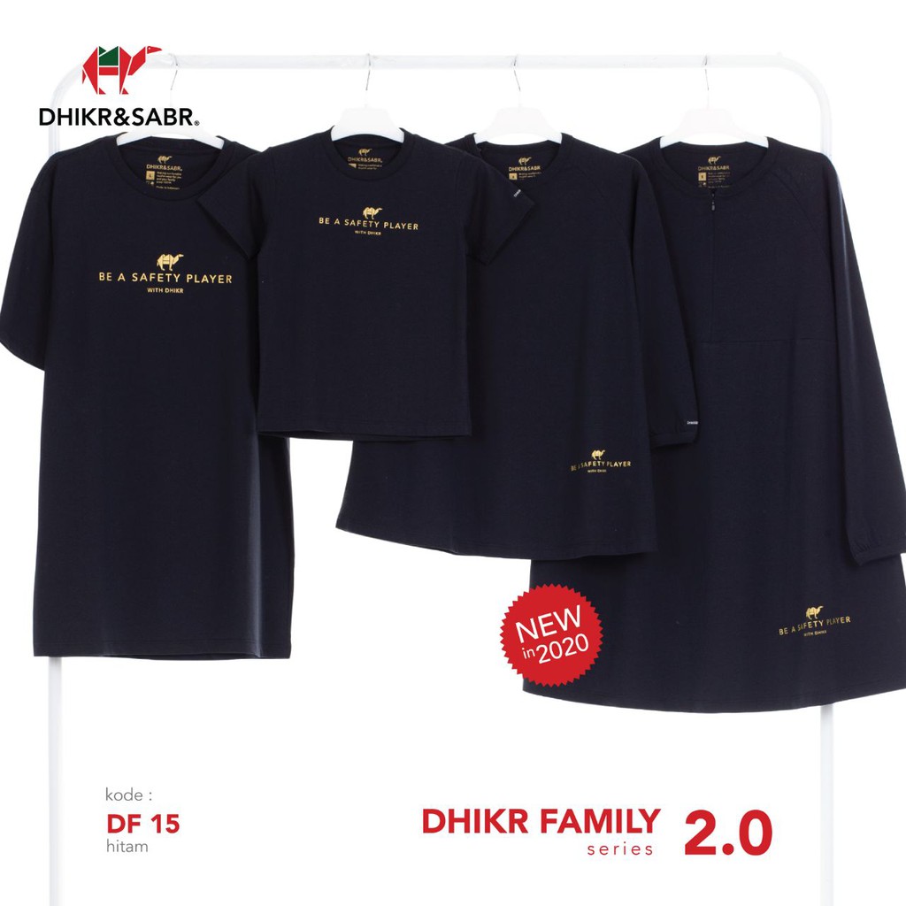 PROMO!!!!DHIKR FAMILY - KAOS DHIKR PROMO - KAOS COTTON COMBED VOL 2