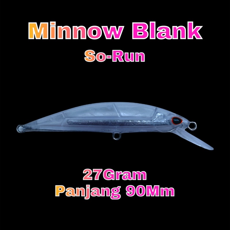 Minnow blank copy so run 90mm 27gram FREE MATA