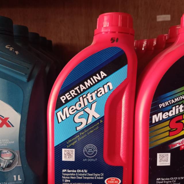Oli Diesel Pertamina Meditran SX 1L