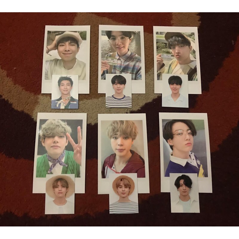 [READ DESC] POLAROID ID CARD SET SEASON GREETING BTS 2021