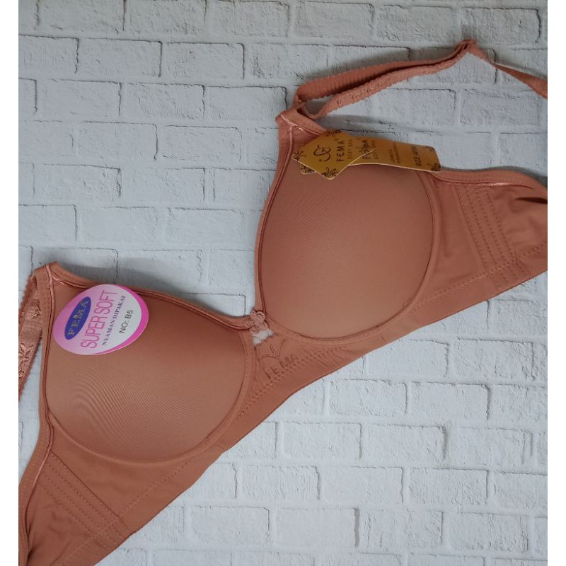 Ecer Bra Wanita Fema 10005/B5 Polos , Import Murah Berkualitas-2