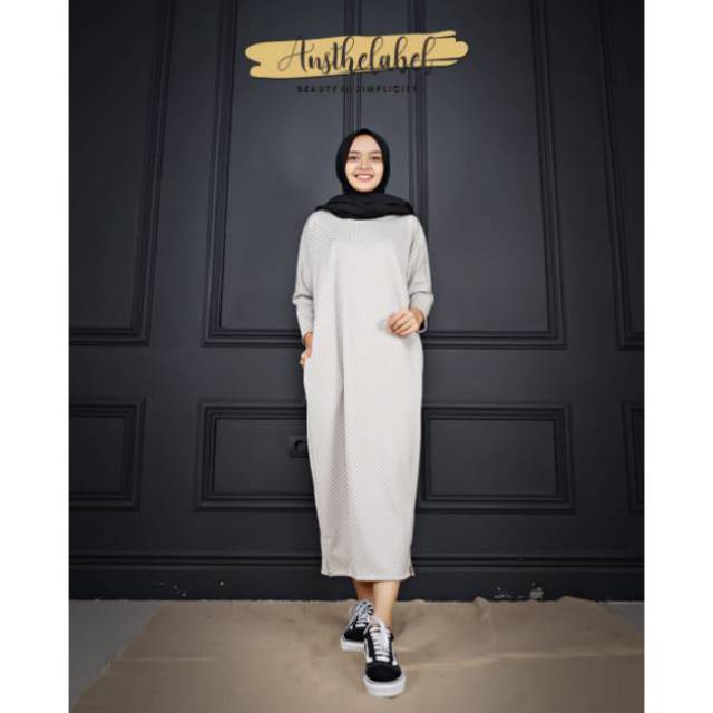 GAMIS CANTIK SAMIRA TUNIK BY ANSTHELABEL BANYAK MOTIF