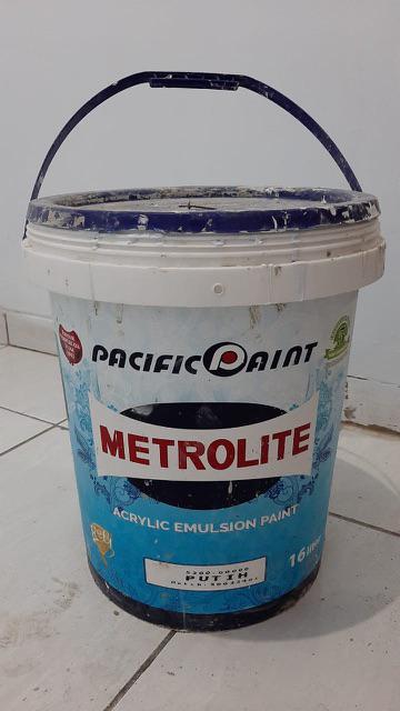 Cat Tembok Metrolite Pasific Paint 16 Liter | Pail
