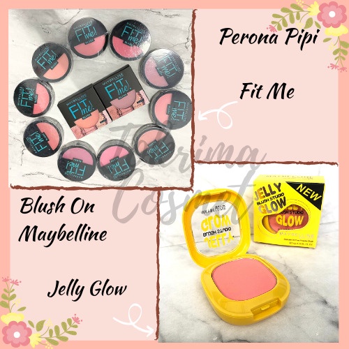 [LUSINAN] BLUSH ON JELLY GLOW/FITME MAYB / TOKRIMACOSMET